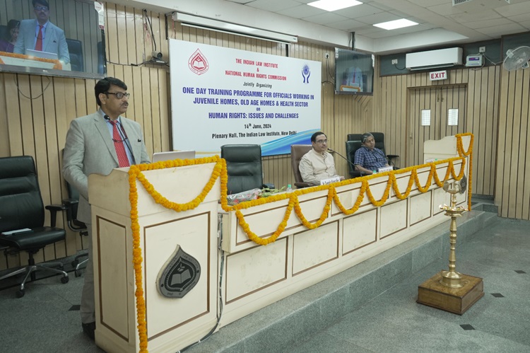 Shri Devendra Kumar Nim, Joint Secretary, NHRC, Presided As The Guest ...