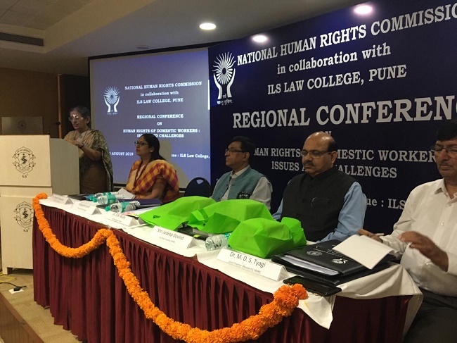 NHRC conference on domestic workers begins in Pune on 30 08 2019