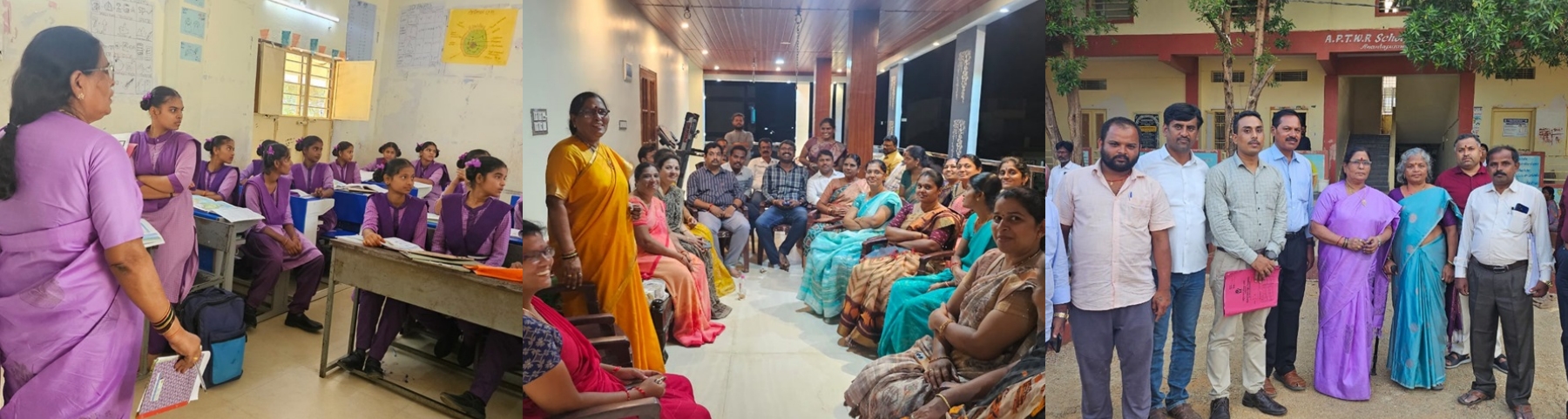 NHRC, India Acting Chairperson, Smt Vijaya Bharathi Sayani conducted a surprise visit to Tribal hostels for boys & girls in Kadiri, Andhra Pradesh. She interacted with the members of the Bar Association, social activists, teachers group, youth association