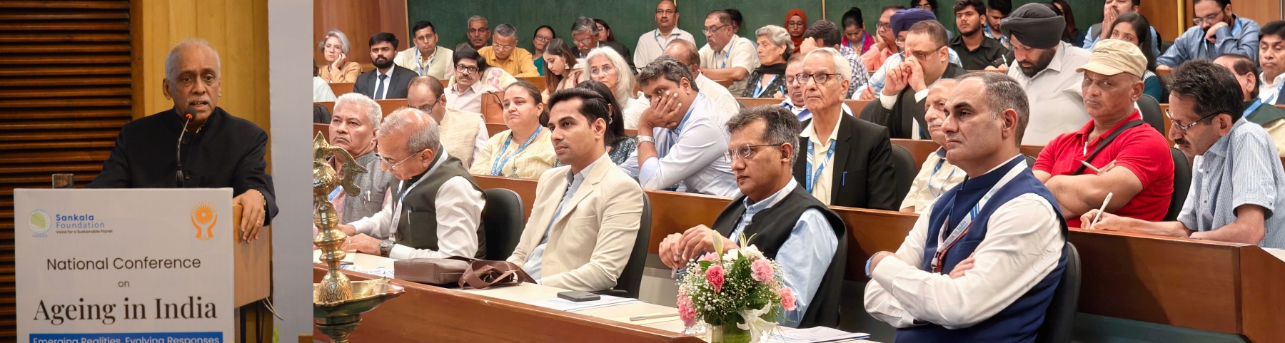 NHRC, India supported a day-long National Conference on ‘Ageing in India: Emerging Realities, Evolving Responses’ organised by Sankala Foundation in collaboration with NITI Aayog on 01.08.2028