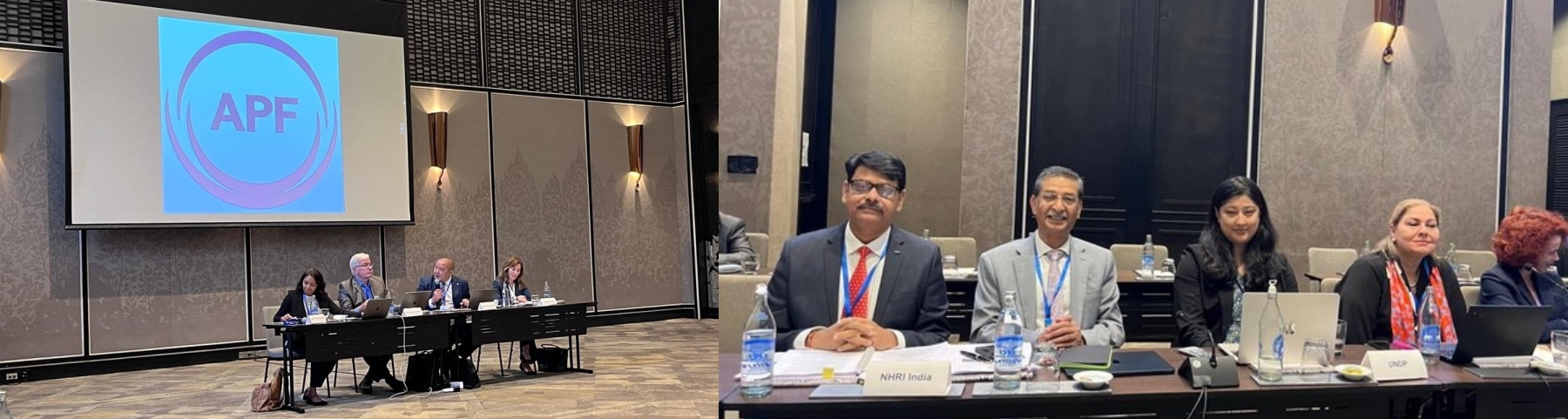 Secretary General, Shri Bharat Lal accompanied by Joint Secretary, Shri Devendra Kumar Nim are representing the NHRC, India at the 29th Annual General Meeting of the  (APF) of the NHRIs that began in Bangkok, Thailand (24.09.2024)