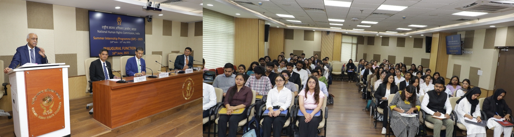 NHRC, India's coveted 4-week in-person Summer Internship Programme for postgraduate-level students begins (16.06.2025).