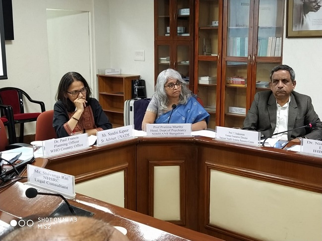Meeting of Core Group on health and mental health (26.11.2019 ...