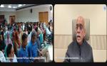 The NHRC, India in collaboration with the Education Department of Jamia Millia Islamia started a day-long training on “Child Rights” and NHRC Chairperson Justice V. Ramasubramanian delivered the inaugural address as the Chief Guest virtually (06.08.2025)