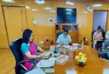NHRC delegation led by its Chairperson, Mr. Justice A.K. Mishra, comprising SG, Mr. B. Pradhan & JS, Mrs. Anita Sinha participated in the 26th  virtual Annual General Meet(15.09.2021)