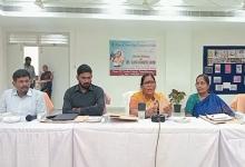 NHRC, India Acting Chairperson, Smt Vijaya Bharathi Sayani was the Chief Guest of a seminar on 'Women safety at work and public places' organized by Spandana Foundation at NIT,West Godavari,AP (24.09.2024)