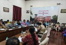 Dr. D. M. Mulay, Member,  NHRC during meeting with Divisional Commissioner, Pune (21.12.2023)