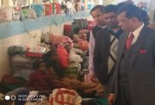 Hon'ble Member,NHRC Dr.D.M.Mulay,visited on 14.01.2020 at Night Shelter homes of South Delhi