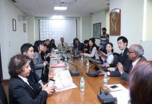 Japanese delegation of lawyers and human rights activists visits NHRC, India on 08.02.2019