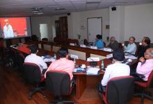 Dr. Ranjit Singh and Dy. Director (M&C), Shri Jaimini Kumar Srivastava,  SSA, Shri Sanjeev Sharma were present. 