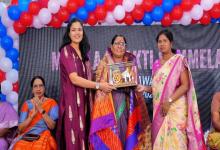 Today, NHRC, India Member, Smt Vijaya Bharathi Sayani participated in the Mahila Shakti Sammelan conducted by the Jayaprada Foundation in Vijayawada, Andhra Pradesh (11.03.2025).