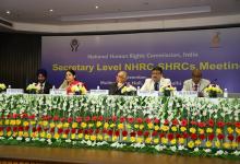 Secretary level NHRC-SHRCs meeting held on 07.12.2018 attended by Secretary/DG/IG of SHRCs, DG/IG HR of State Govt., Officers of MHA and NALSA/SLSA