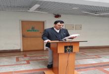 "Rashtriya Ekta Diwas Pledge" was administered on 31.10.19 by Sh. Raj Kumar, PO in the NHRC on the occasion of birth anniversary of Sardar Vallabhbhai Patel.