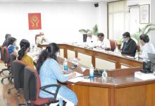 Meeting on Right to Water under the chairpersonship of Hon'ble Chairperson A.K. Mishra (27.07.2021)