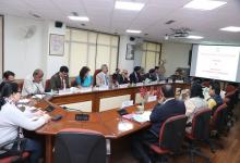 The Statutory Full Commission meeting held on 27.11.2018 attended by Chairpersons of NHRC, NCW, NCM and NCST Senior Officers of NHRC