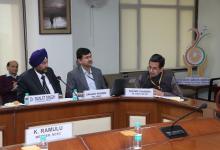 The Statutory Full Commission meeting held on 27.11.2018 attended by Chairpersons of NHRC, NCW, NCM and NCST Senior Officers of NHRC