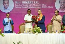 Mr Bharat Lal, SG after induction program of students, visited KPR Mill campus, Coimbatore turning barren land into an oasis with greenery, rainwater harvesting & sewage treatment plant for reuse- (13.09.2024)
