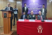 WIP 2019 - Interactive Session by General Bipin Rawat, Chief of the Army Staff on Preserving of Human Rights in times of War and Prisons of War (POW) on 27.12.2019