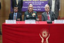 WIP 2019 - Interactive Session by General Bipin Rawat, Chief of the Army Staff on Preserving of Human Rights in times of War and Prisons of War (POW) on 27.12.2019