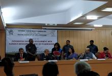Conference on Integration Women's Development with Nation's Development is being attended by Honb'e Member,NHRC Smt. Jyotika Kalra and SG Shri Jaideep Govind at Hyderabad (17.01.2020)