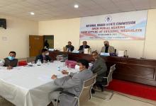 Inauguration of Camp Sitting and Public Open Hearing for the cases of Meghalaya, Mizoram and Tripura (14.12.2021)